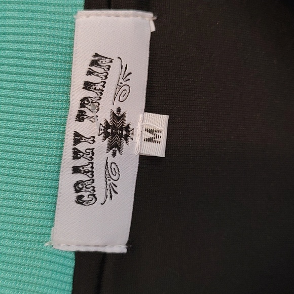 Crazy Train Serape Bomber jacket women's size Medium - Picture 2 of 3